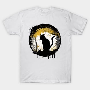 Discover the Magic of Feline Fantasy with Cat Warrior Art T-Shirt